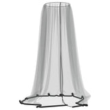 Vidaxl Mosquito Net pro deštník 220 Mesh φ330x250 cm černá