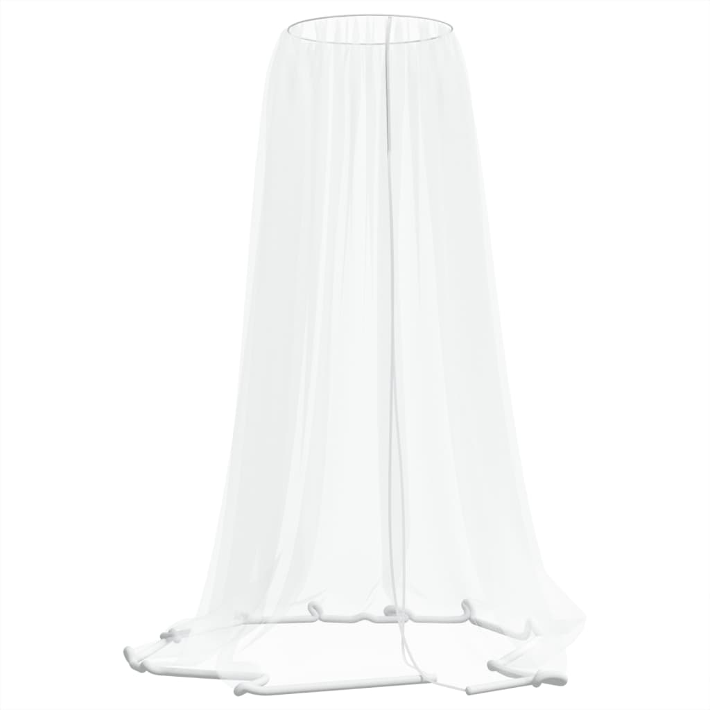 Vidaxl Mosquito síť pro deštník 220 Mesh φ300x230 cm bílá