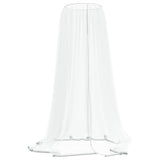 Vidaxl Mosquito síť pro deštník 220 Mesh φ300x230 cm bílá