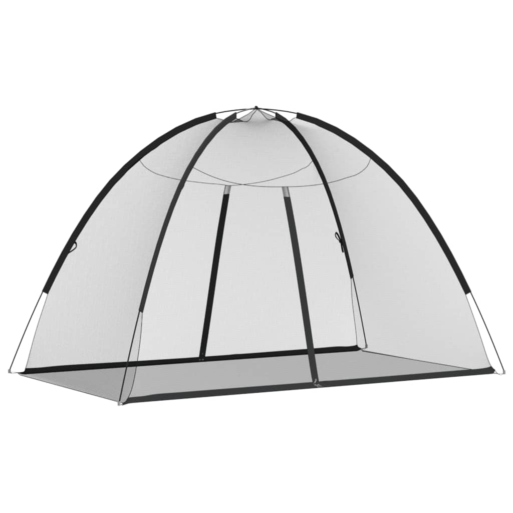 Vidaxl mosquito net with doors Mongolia 220 mesh 200x120x130 cm black