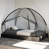 Vidaxl mosquito net with doors Mongolia 220 mesh 200x120x130 cm black