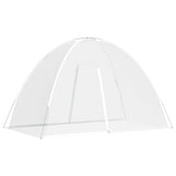 Síť Vidaxl Mosquito s dveřmi Mongolia 220 Mesh 200x120x130 cm bílá