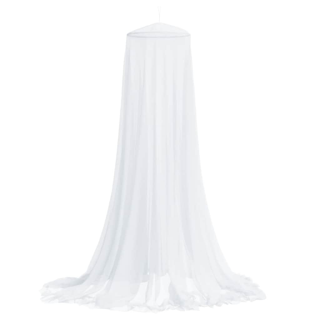 Vidaxl Mreža za komar za posteljo 220 MESH 56x56x220 cm bela