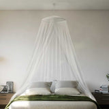 Vidaxl Mreža za komar za posteljo 220 MESH 56x56x220 cm bela