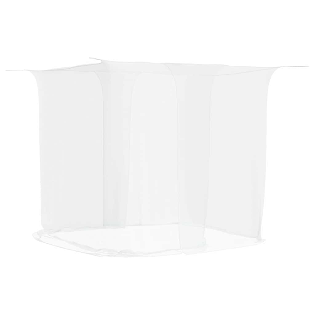Vidaxl hanging mosquito net 156 mesh 220x200x210 cm white
