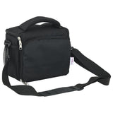 Vidaxl Cameratas with waterproof cover Oxford fabric black