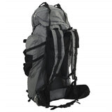Vidaxl Walking backpack 80 L Oxford Fabric Gray