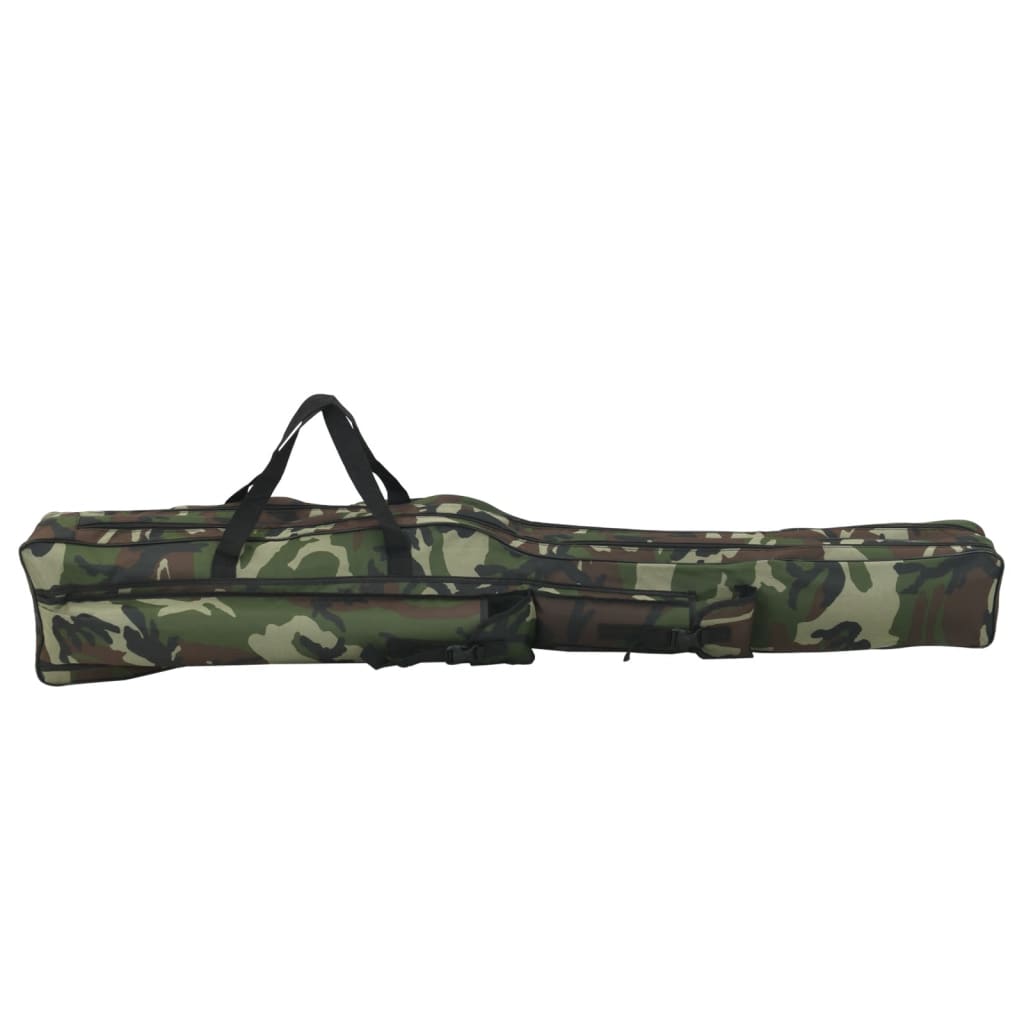 Vidaxl Hengeltas 160 cm Camouflage Oxford fabric green