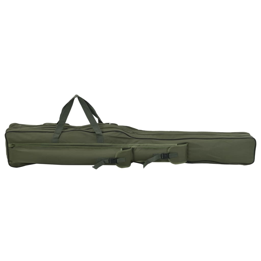 Vidaxl hengeltas 160 cm oxford tmavě zelená