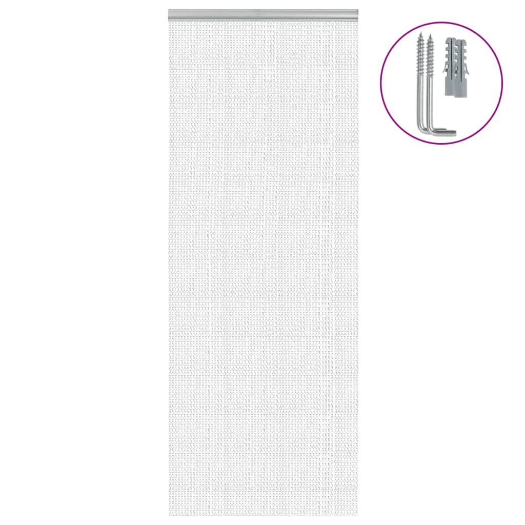 Vidaxl Fly curtain chains 80x201 cm aluminum