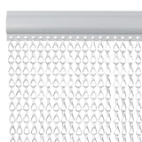 Vidaxl Fly curtain chains 80x201 cm aluminum