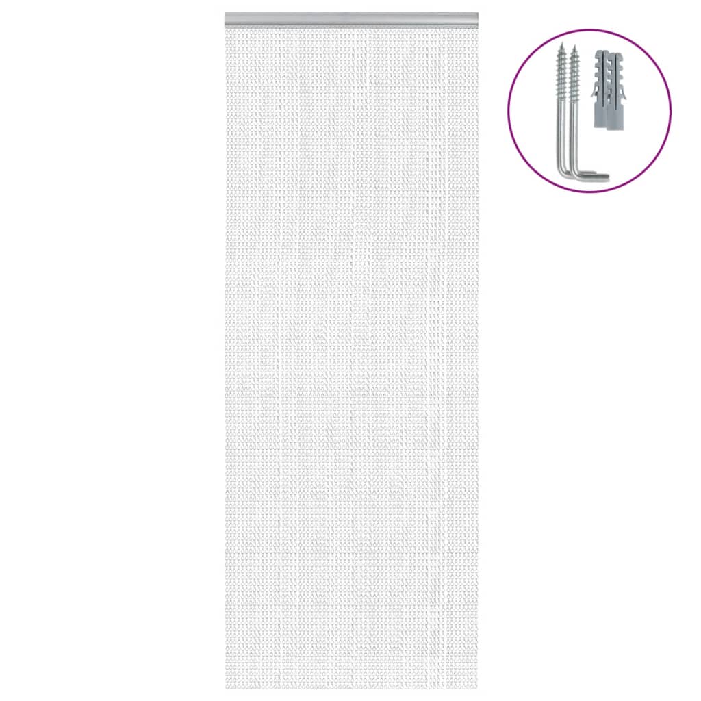 Vidaxl Fly curtain chains 80x212 cm aluminum