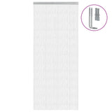 Vidaxl Fly Curtain Chains 90x220 cm aluminium