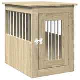 Vidaxl Hondenbench 45x62x59 cm processed wood Sonoma oak -colored