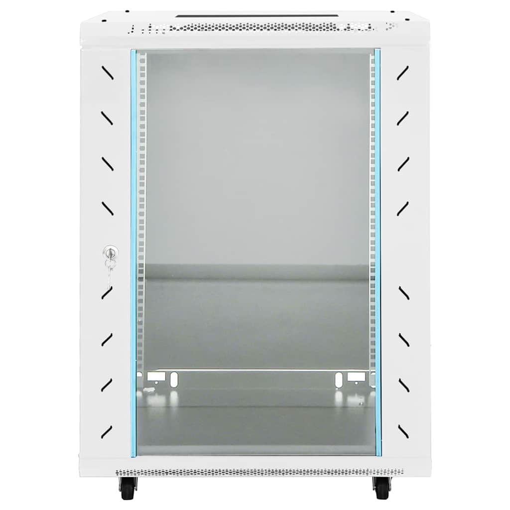 Vidaxl Network cabinet with rotary wheels 15h 19 IP20 60x45x86 cm