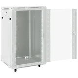 Vidaxl Network cabinet with rotary wheels 18h 19 IP20 60x60x100 cm