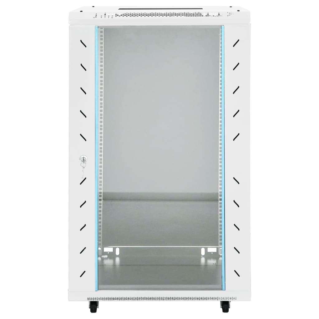 Vidaxl Network cabinet with rotary wheels 18h 19 IP20 60x60x100 cm