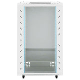 Vidaxl Network cabinet with rotary wheels 18h 19 IP20 60x60x100 cm