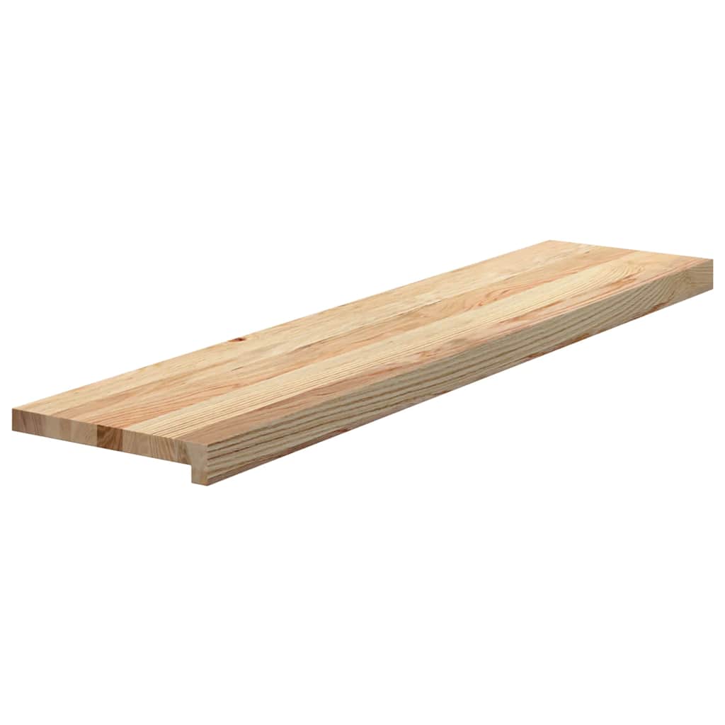 Vidaxx Treppenstufen 4 Stück 110x25x2 cm unbehandelte massive Eiche