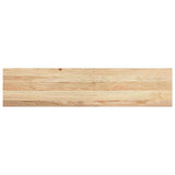 Vidaxl kroky 2 st 110x25x2 cm neléčené pevné dub