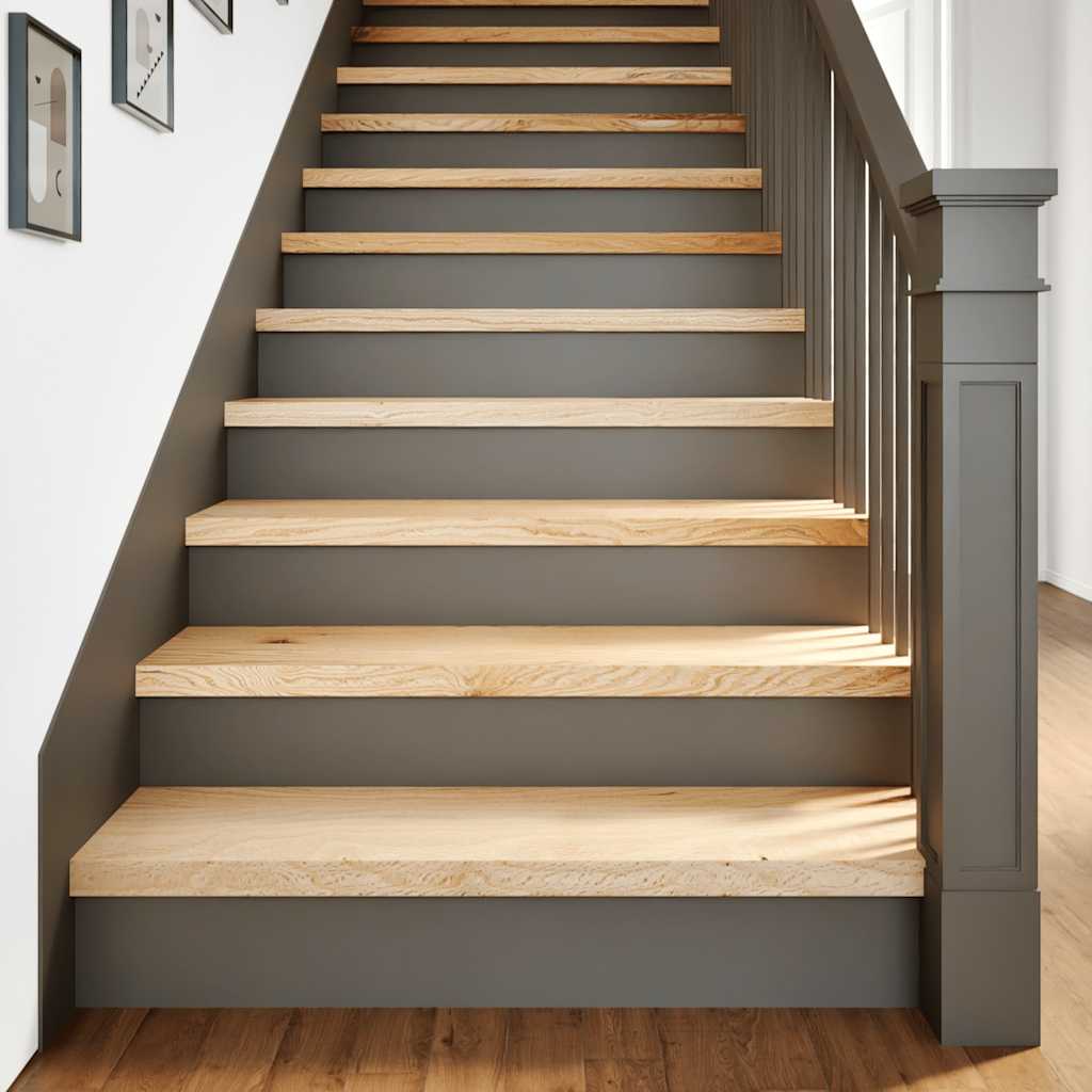 VIDAXL PASSAGGI 2 ST 90x30x2 cm Oak solido non trattato