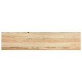 VIDAXL Kroky 2 ST 110X30X2 CM Neošetřený pevný dub