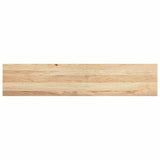 VIDAXL PASSAGGI 2 ST 120x30x2 cm rovere solido non trattato