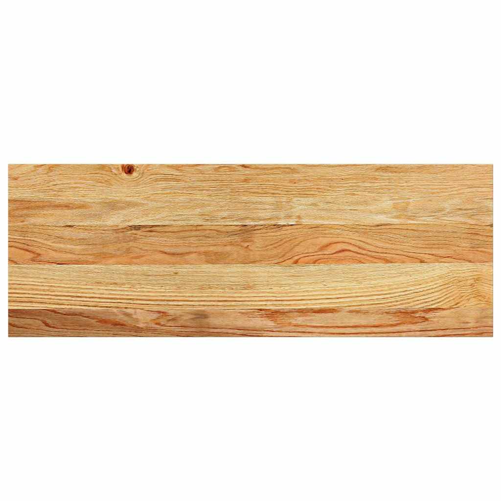 Vidaxl kroky 2 st 70x25x2 cm pevný dub světle hnědá