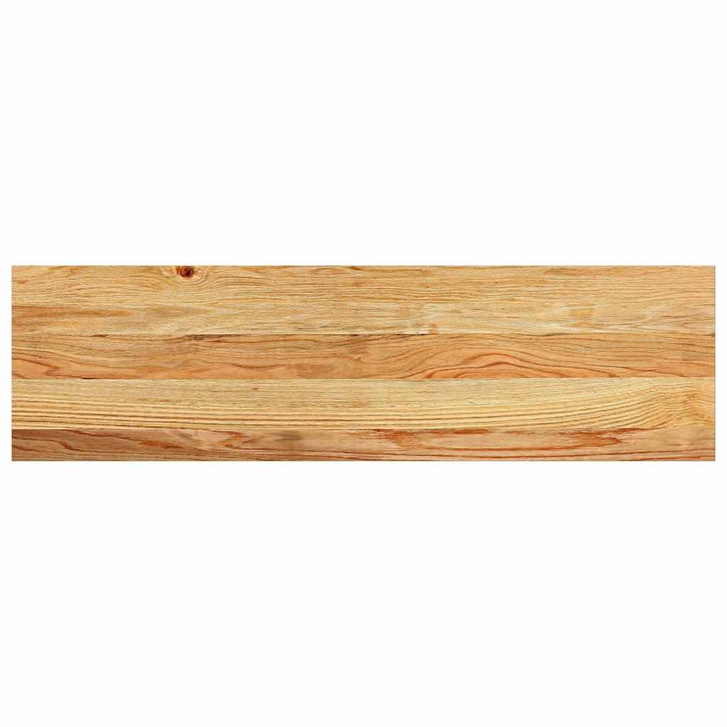 Vidaxl koraki 2 St 90x25x2 cm trden hrast svetlo rjava