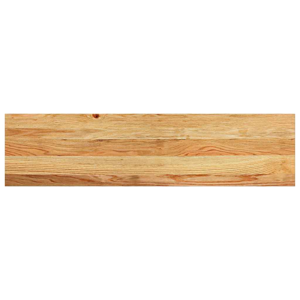 Vidaxl kroky 2 st 100x30x2 cm pevný dub světle hnědá