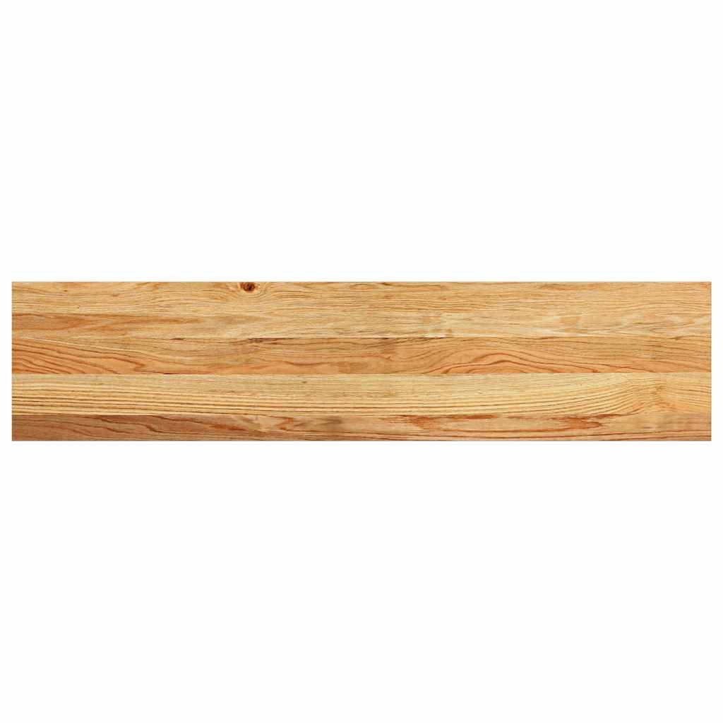 Vidaxl kroky 2 st 110x30x2 cm pevný dub světle hnědá