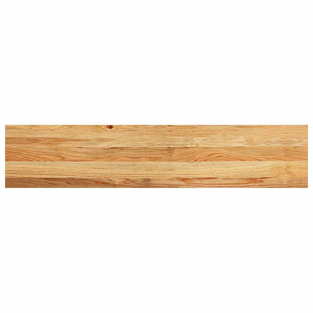 Vidaxl steps 2 st 120x30x2 cm solid oak light brown
