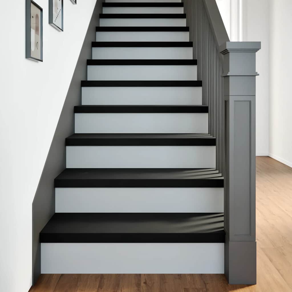 Vidaxl kroky 2 st 80x25x2 cm pevný dub tmavě hnědá