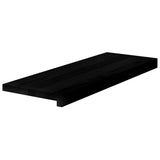 Vidaxl kroky 2 st 70x30x2 cm pevný dub tmavě hnědá