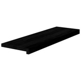 Vidaxl kroky 2 st 80x30x2 cm pevný dub tmavě hnědá
