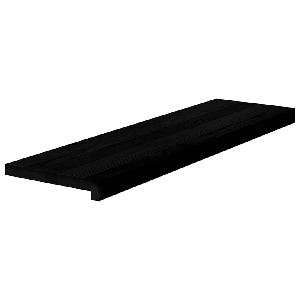Vidaxl kroky 2 st 90x30x2 cm pevný dub tmavě hnědá
