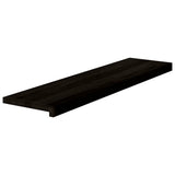 Vidaxx Trapptrappen 2 Stéck 100x30x2 cm Massiv Eichen donkelbraun