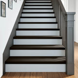 Vidaxx Trapptrappen 2 Stéck 100x30x2 cm Massiv Eichen donkelbraun