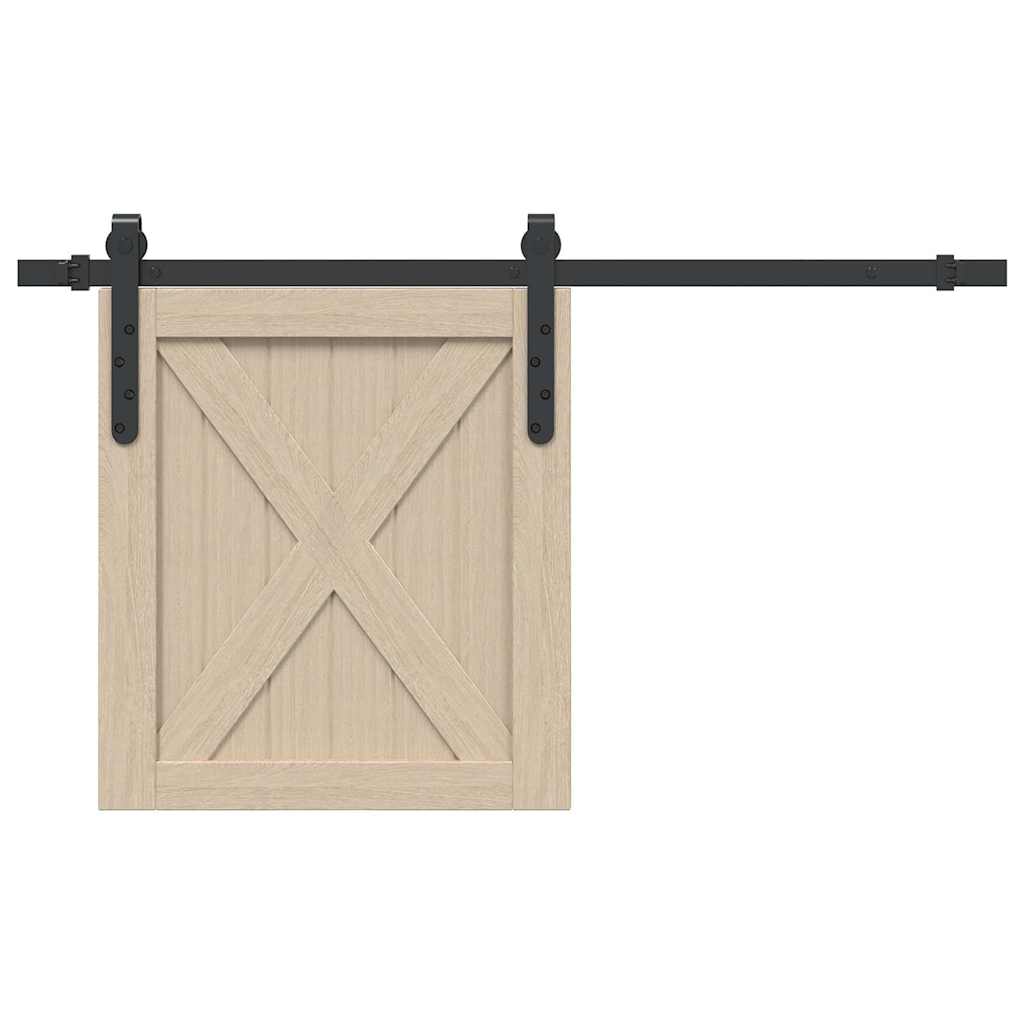 Vidaxl Suspension Set fir d'Schieberdier 91 cm Kuelestoff Stol