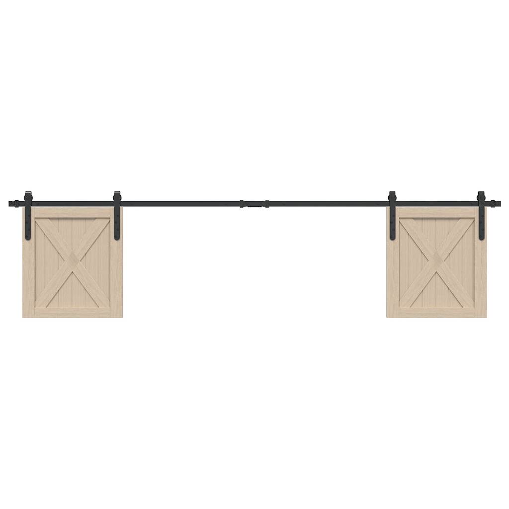 Vidaxl Suspension Set fir d'Schieberier 213 cm Kuelestoff Stol