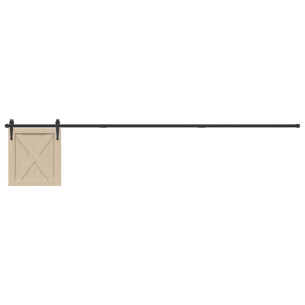 BIDAXL -upphängning för skjutdörr 244 cm kolstål