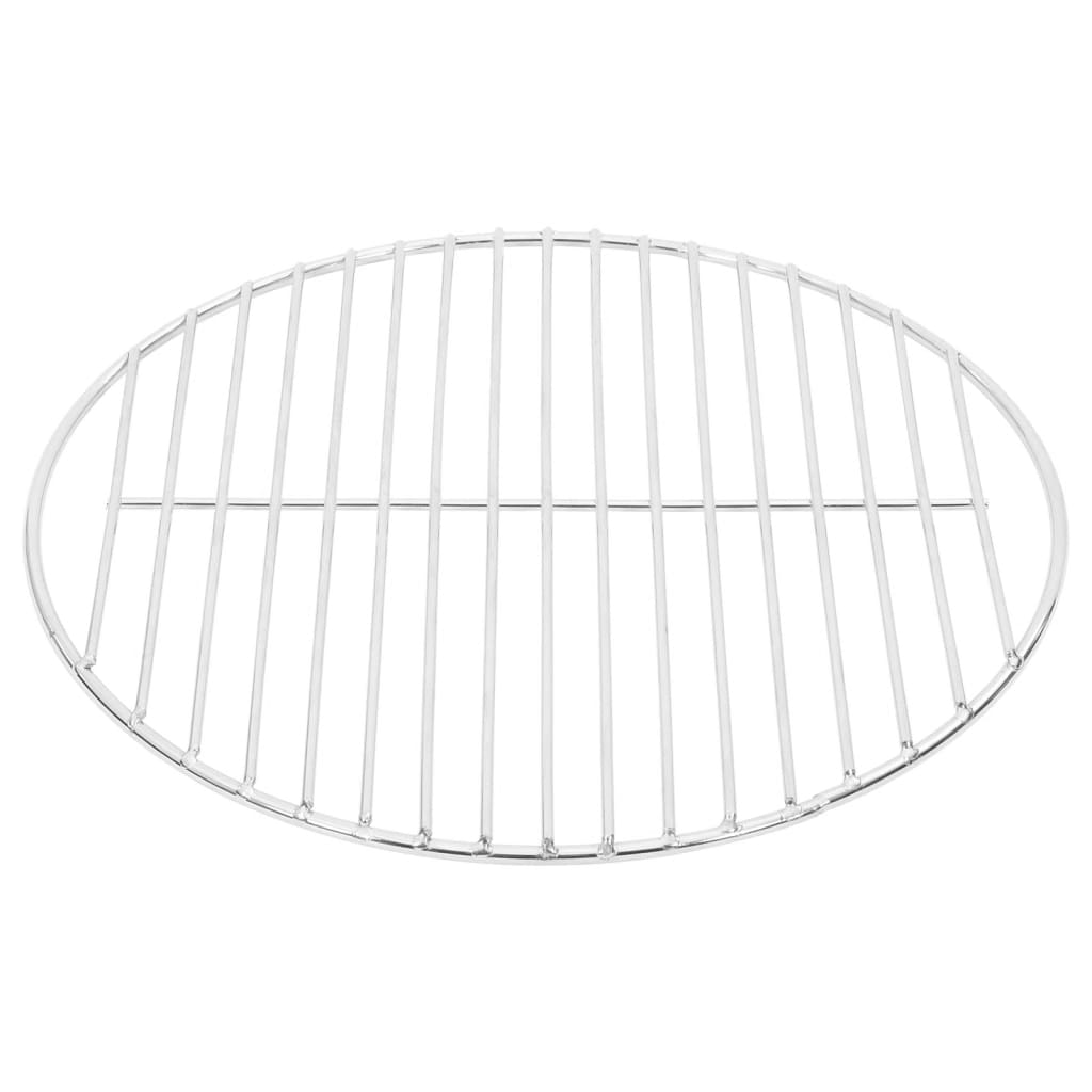 Vidaxl Gril Grille Round Ø34,5 cm 304 nerezová ocel
