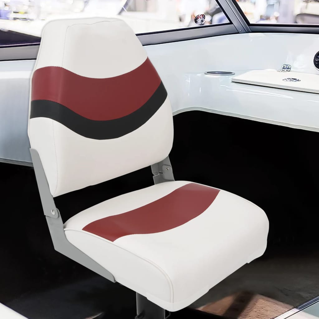 Vidaxl boat chair with high backrest Collapsible 44x38x55 cm