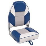 Asiento de barco vidaxx con respaldo alto plegable 39x43x58 cm