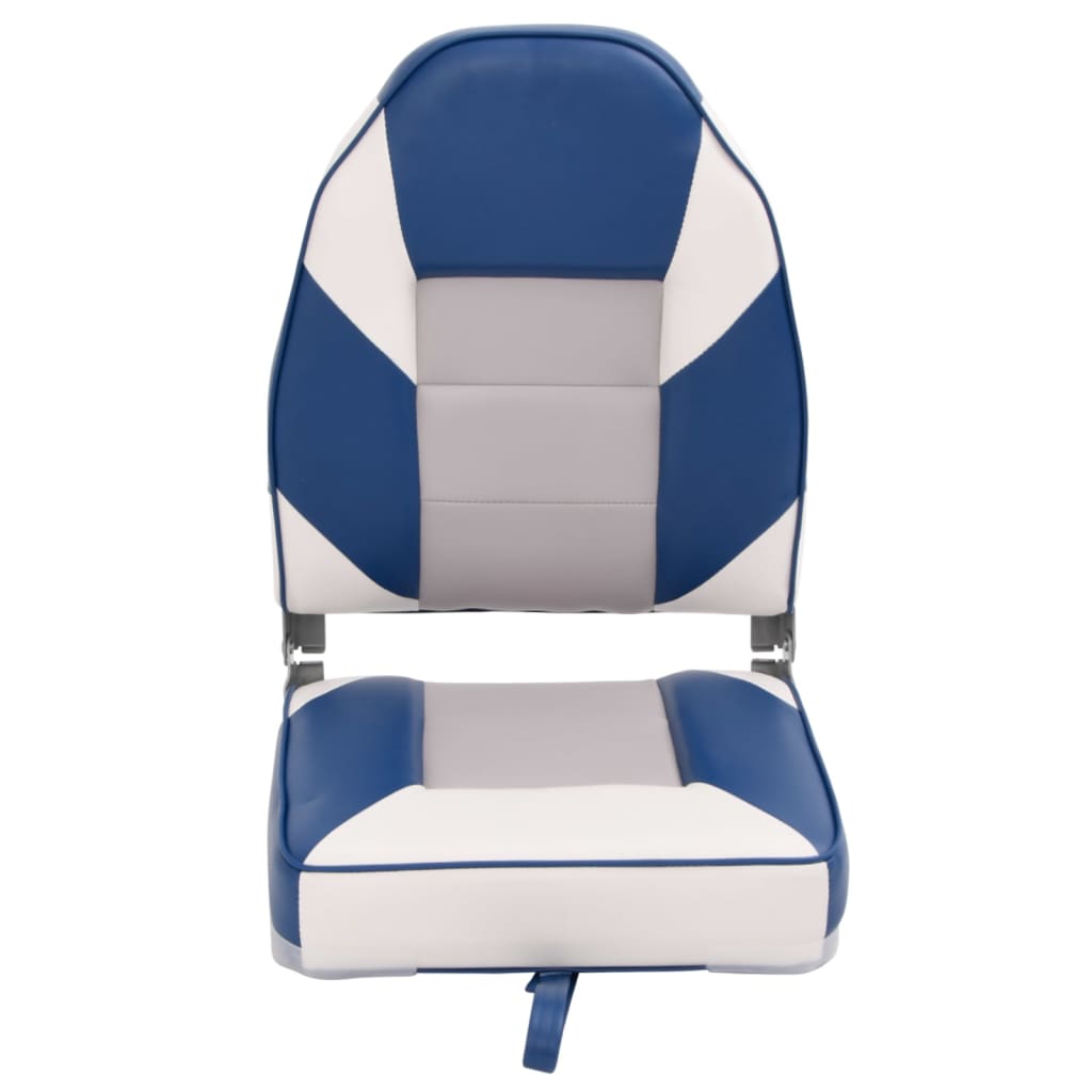 Asiento de barco vidaxx con respaldo alto plegable 39x43x58 cm