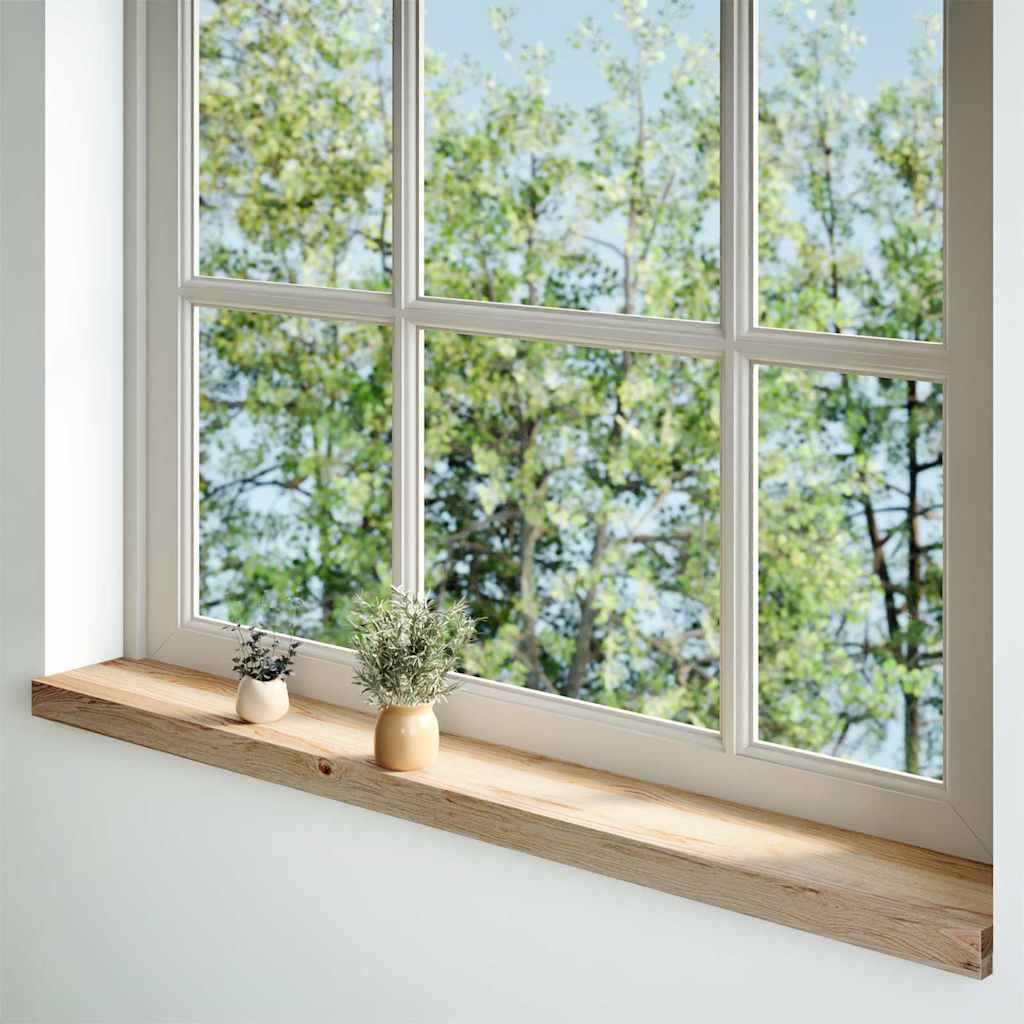 Vidaxl window sills 2 st untreated 160x15x2 cm solid oak
