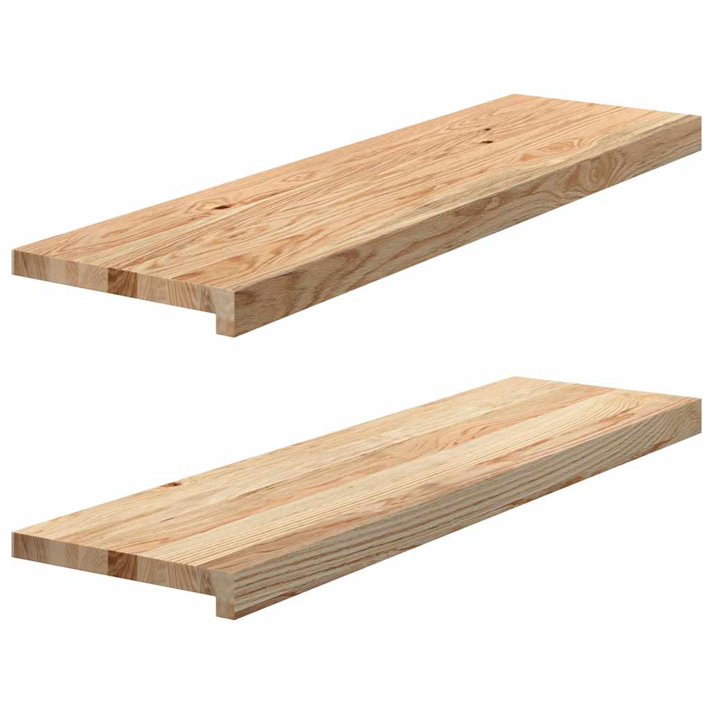 Okno Vidaxl Sills 2 ST UNENATIONS 90x25X2 cm pevný dub