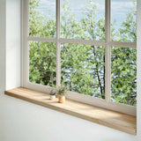 Alféizares de ventana Vidaxx 2 piezas roble macizo sin tratar 160x25x2 cm