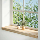 Vidaxl Window Sills 2 ST Nietraktowany 70x30x2 cm stały dąb