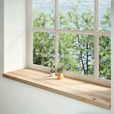 Vidaxl Okno Sills 2 ST Unreated 140x40x2 cm pevný dub